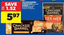 Real Canadian Superstore Cracker Barrel cheese bars offer