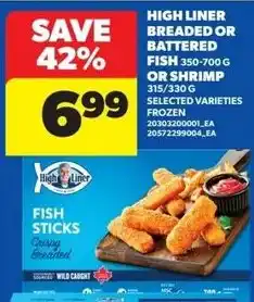 Real Canadian Superstore High Liner Fish Sticks offer