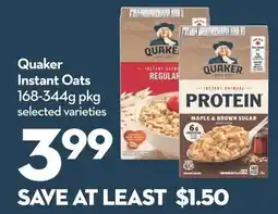 Longo's Quaker instant oats offer