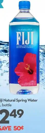 Longo's Fiji Natural Spring Water offer
