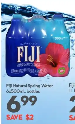 Longo's Fiji natural spring water offer