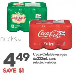 Longo's Coca-Cola Beverages offer