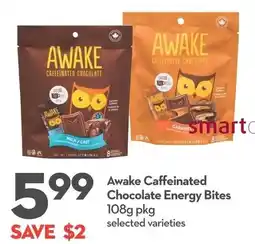 Longo's Awake Caffeinated Chocolate Energy Bites offer