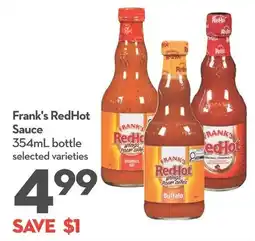 Longo's Frank's RedHot Sauce offer