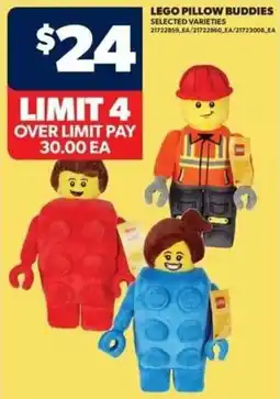 Real Canadian Superstore lego pillow buddies offer