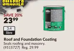 Princess Auto Back Jack Roof and Foundation Coating offer