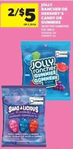 Real Canadian Superstore Jolly rancher gummies offer
