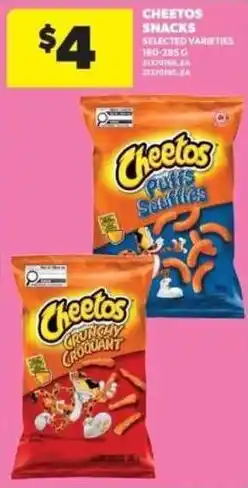 Real Canadian Superstore Cheetos snacks offer