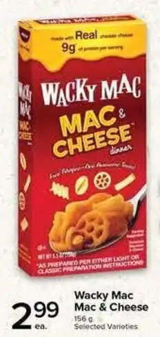 Wacky Mac Mac & Cheese