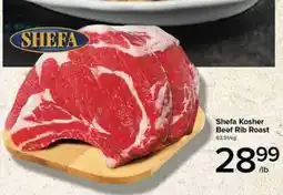 Metro Shefa Kosher Beef Rib Roast offer