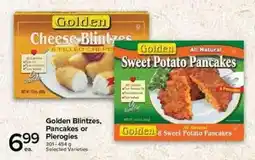 Metro Golden Blintzes, Pancakes or Pierogies offer