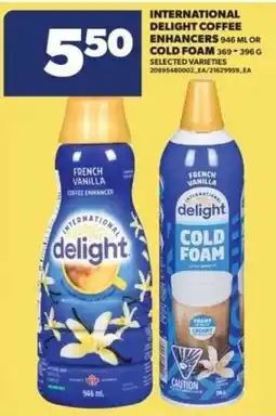 Real Canadian Superstore International delight coffee enhancers offer