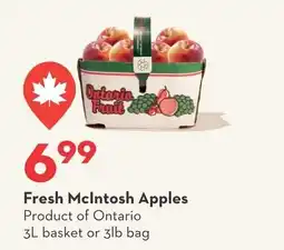 Longo's Fresh McIntosh Apples offer