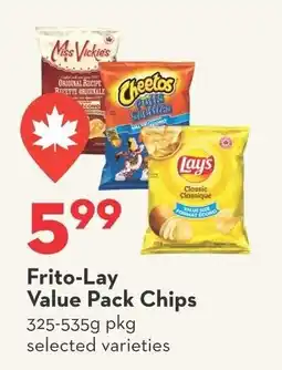 Longo's Frito-Lay Value Pack Chips offer