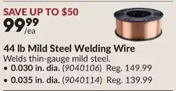 Princess Auto 44 lb Mild Steel Welding Wire offer