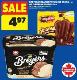 Real Canadian Superstore Breyers creamery style ice cream offer