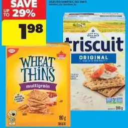 Real Canadian Superstore Triscuit original offer