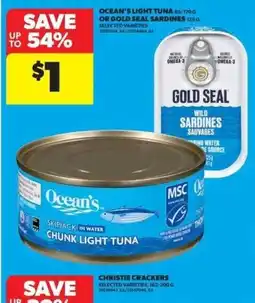 Real Canadian Superstore Ocean's chunk light tuna offer