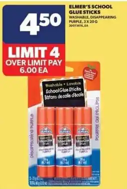 Real Canadian Superstore Elmer's school glue sticks offer