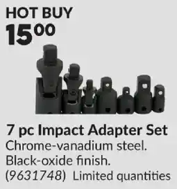 Princess Auto 7 pc Impact Adapter Set offer