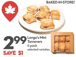 Longo's Longo's Mini Turnovers offer