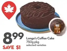 Longo's Longo's Coffee Cake offer