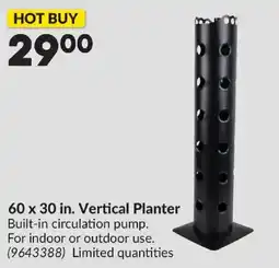 Princess Auto Vertical Planter offer