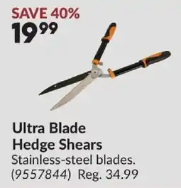 Princess Auto Ultra Blade Hedge Shears offer