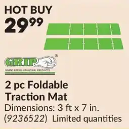 Princess Auto Grip 2 pc Foldable Traction Mat offer