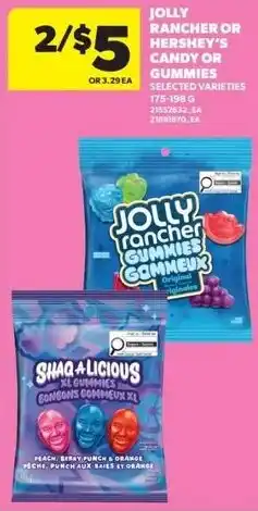 Real Canadian Superstore Jolly Rancher gummies offer