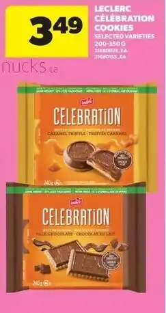 Real Canadian Superstore Leclec Celebration cookies selected varieties offer
