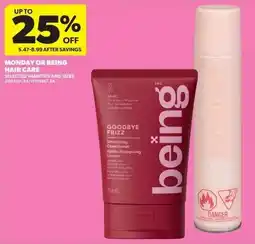 Real Canadian Superstore Monday or being hair care offer