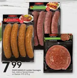 Safeway Marcangelo jumbo sausages offer