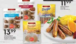 Safeway Marcangelo breakfast sausages, patties or meatballs offer
