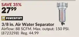 Princess Auto Powerfist 3/8 in. Air Water Separator offer