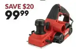 Princess Auto Ridgid electric planer offer