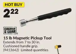 Princess Auto Grease & Gear 15 lb Magnetic Pickup Tool offer