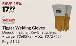 Princess Auto Watson Tigger Welding Gloves offer
