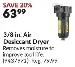Princess Auto DeWalt 3/8 in. Air Desiccant Dryer offer