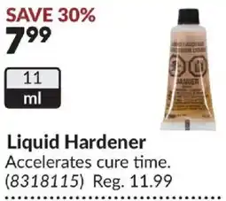 Princess Auto Liquid Hardener offer