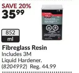 Princess Auto Bromark Fibreglass Resin offer