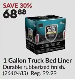 Princess Auto Bed Armor truck bed liner offer
