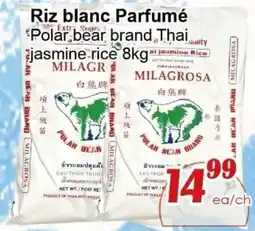 Marche C&T Milagrosa polar bear brand thai jasmine rice offer