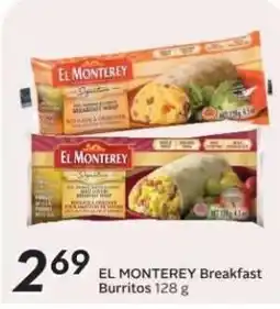 Safeway El Monterey breakfast burritos offer