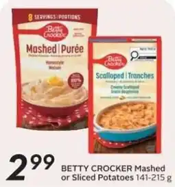 Safeway Betty Crocker Mashed or Sliced Potatoes offer