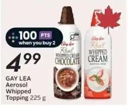 Safeway Gay Lea Aerosol Whipped Topping offer