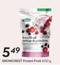 Safeway Snowcrest frozen fruit offer
