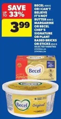 Becel butter