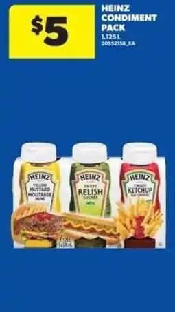 Real Canadian Superstore Heinz condiment pack offer