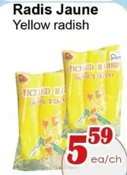 Marche C&T Yellow radish offer